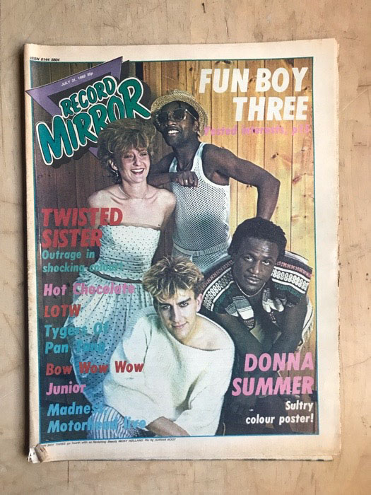 FUN BOY THREE - RECORD MIRROR