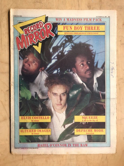 FUN BOY THREE - RECORD MIRROR