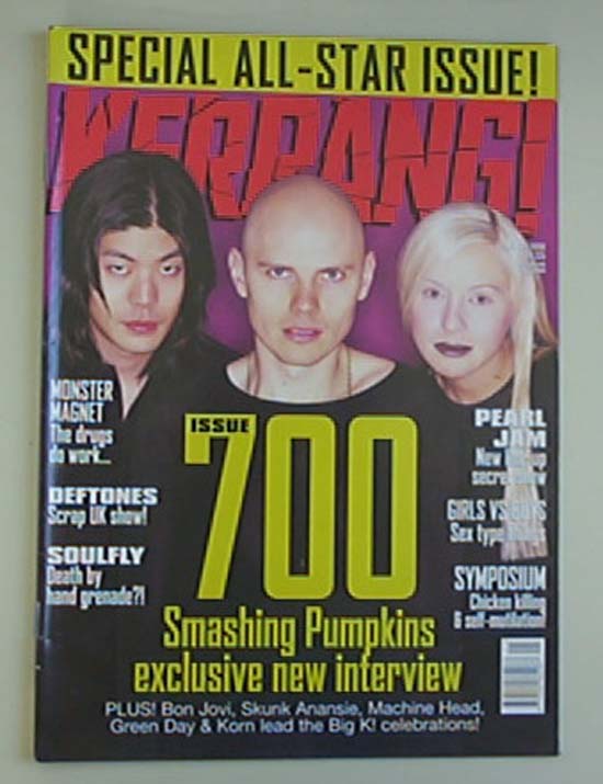 SMASHING PUMPKINS - Kerrang No.700