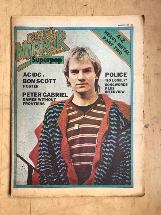 Record Mirror  Uk listings