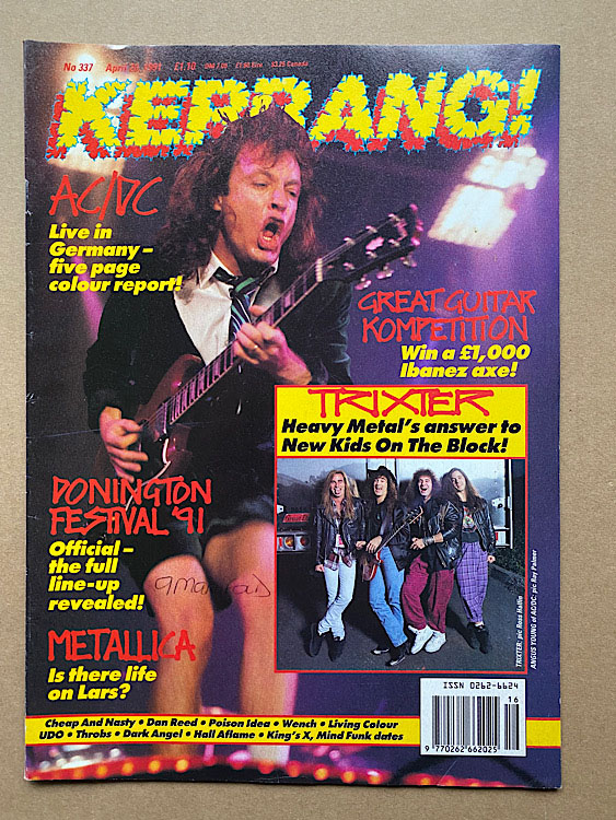 AC/DC - Kerrang No.337