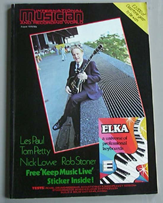 Les Paul International Musician MAGAZINE