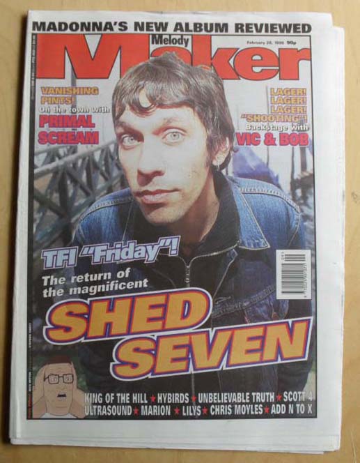 Melody Maker - Uk listings