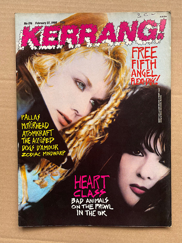 Heart Kerrang No.176 MAGAZINE