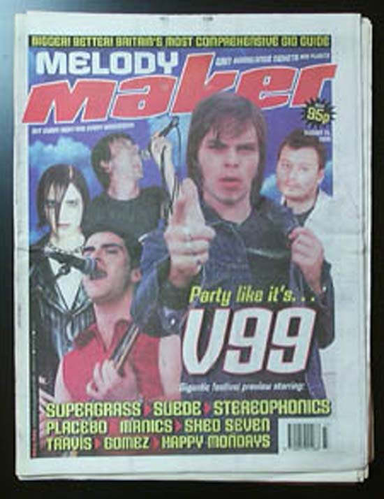 Melody Maker - Uk listings