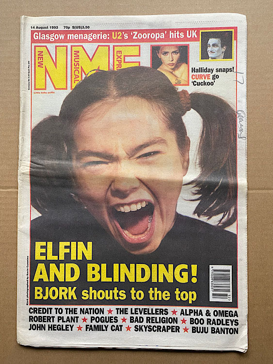Bjork Nme MAGAZINE