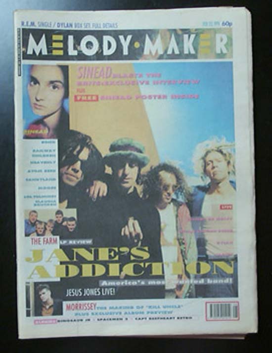 Melody Maker - Uk listings