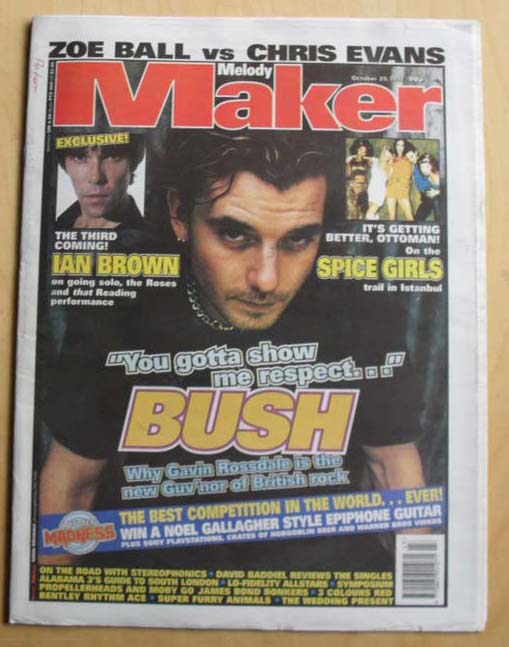 Melody Maker - Uk listings