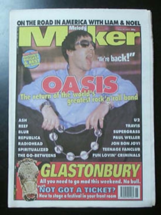 OASIS - MELODY MAKER