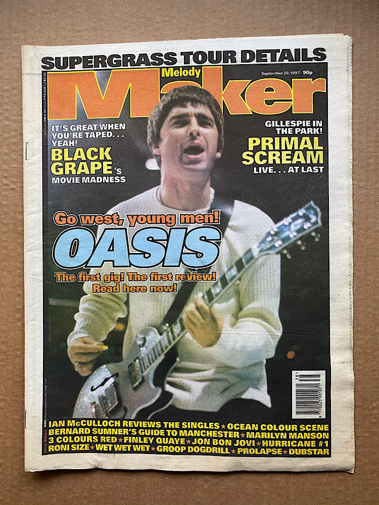 OASIS - MELODY MAKER