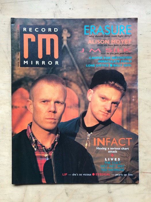 Record Mirror - ERASURE