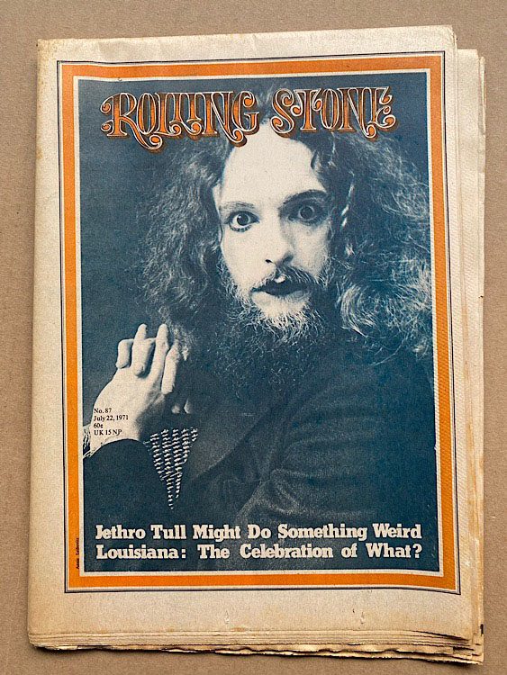 Jethro Tull - Rolling Stone No.87 - Uk