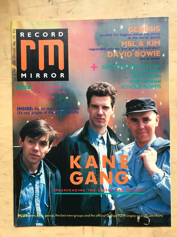 KANE GANG - RECORD MIRROR