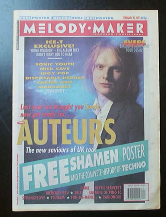 Melody Maker - Uk listings