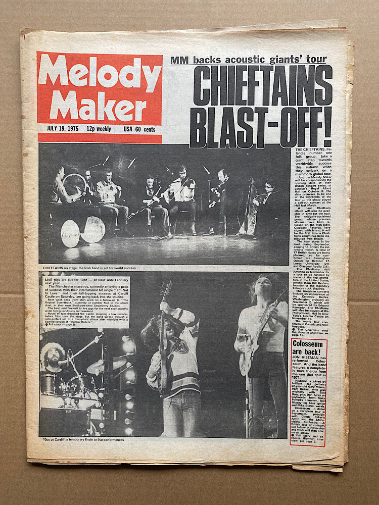 Melody Maker - Uk listings
