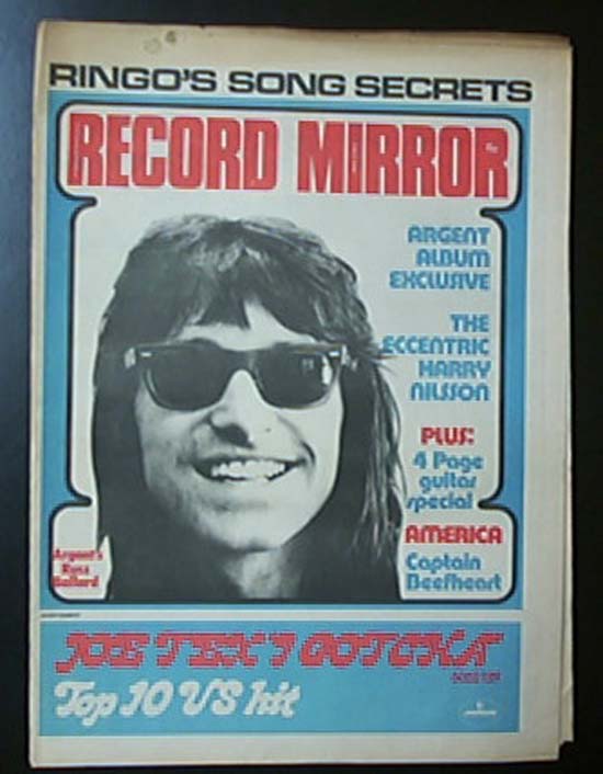 ARGENT - RECORD MIRROR