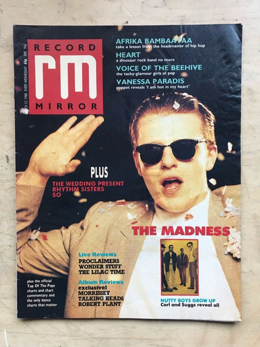 MADNESS - RECORD MIRROR