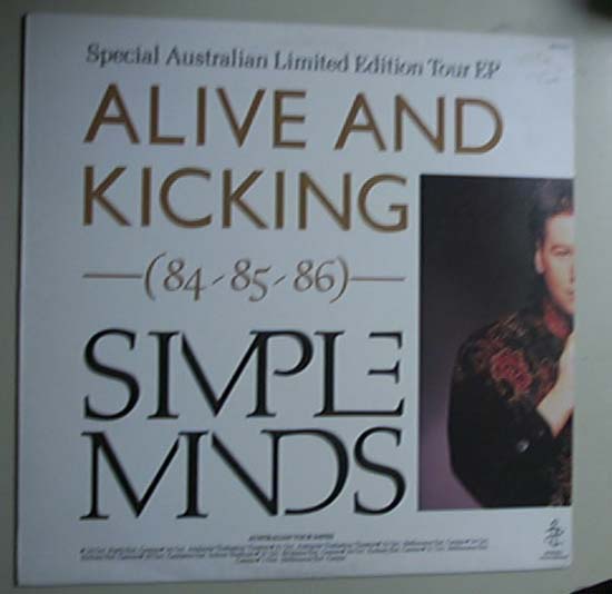 Simple Minds Alive+And+Kicking 12''