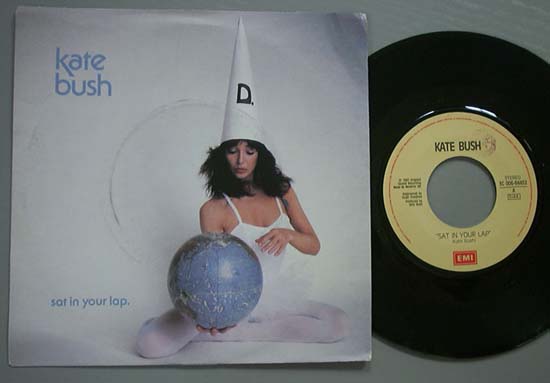 KATE BUSH - Sat In Your Lap Record