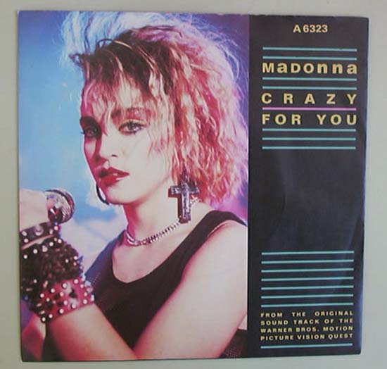 MADONNA - Crazy For You Single