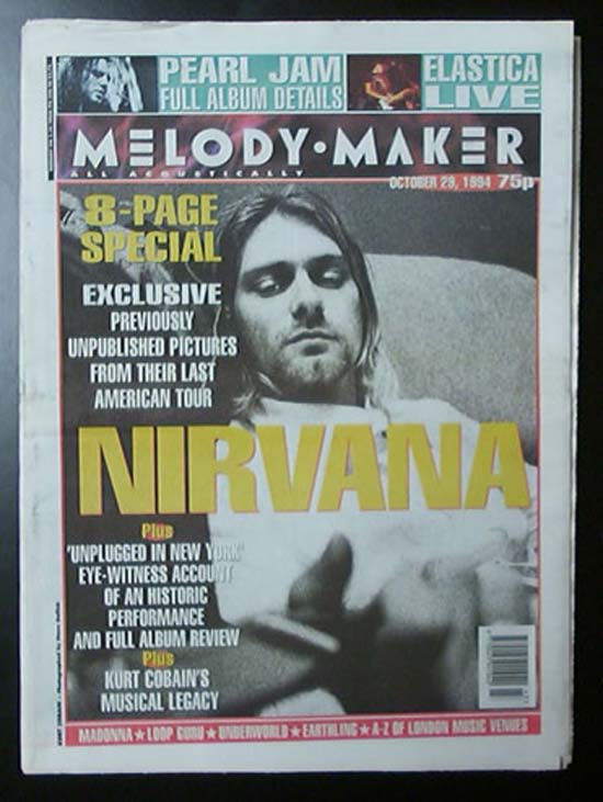NIRVANA - Melody Maker CD