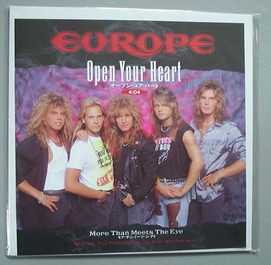 Europe - Open Your Heart - Japanese