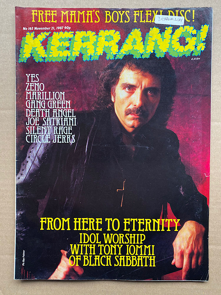 BLACK SABBATH - Kerrang No.163
