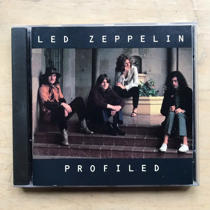 LED ZEPPELIN - Profiled Record