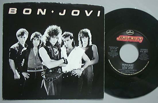 Bon Jovi Runaway 7''