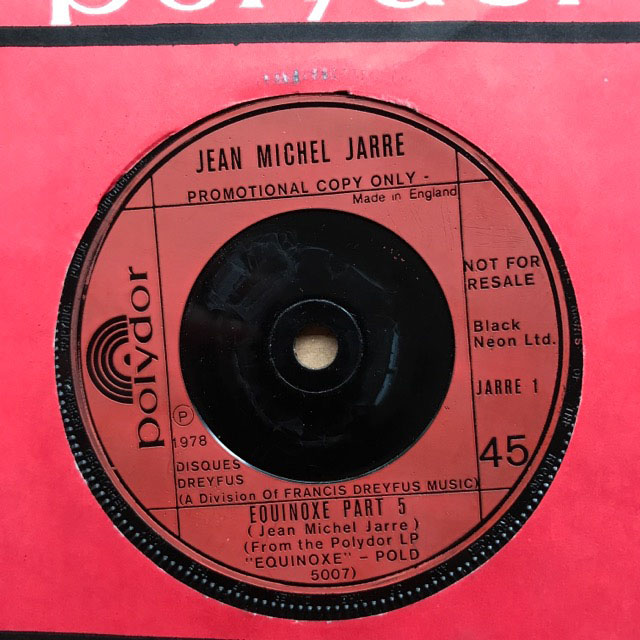 Jarre, jean-michel - Equinoxe 5 (etched (1 Sided ) - Uk)