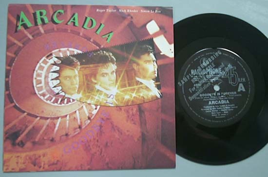 Arcadia - Goodbye Is Forever - Australian