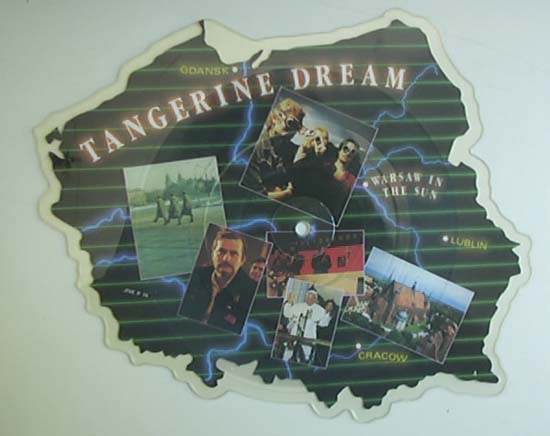 Tangerine Dream Warsaw+In+The+Sun SHAPEDPICDISC