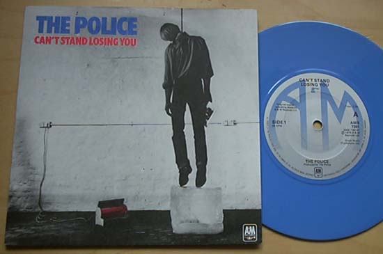 Police - Can't Stand Losing You (blue - Uk)