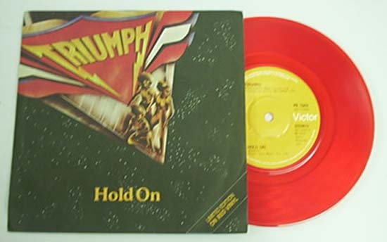 Triumph - Hold On (red - Uk)