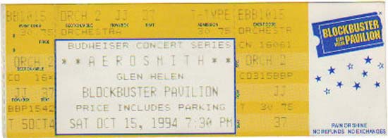 AEROSMITH - Blockbuster Pavilion