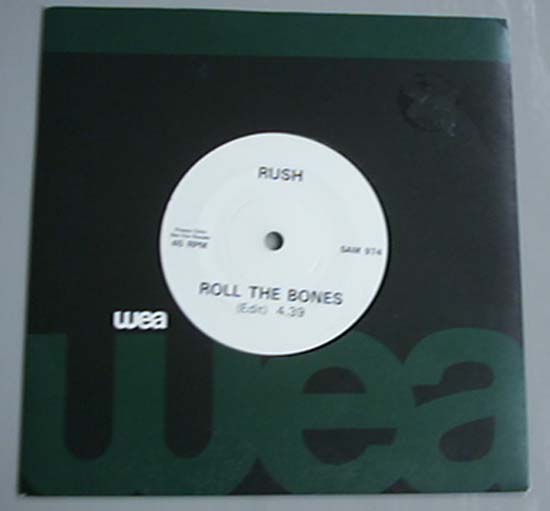RUSH - Roll The Bones (1 Sided )
