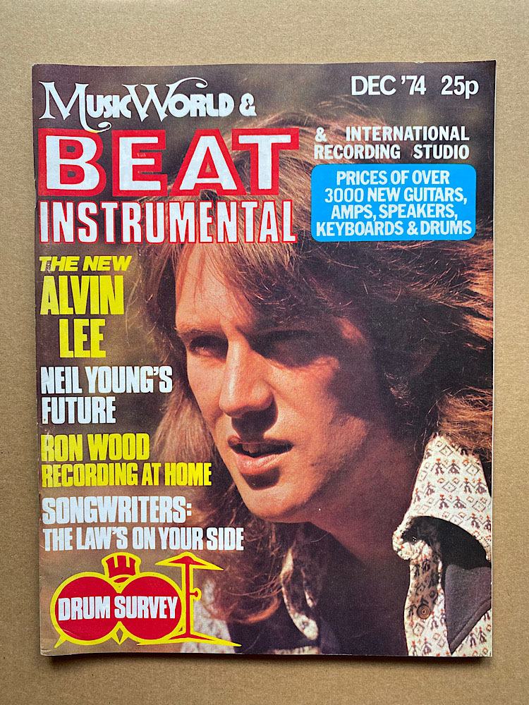 ALVIN LEE - BEAT INSTRUMENTAL - Magazine