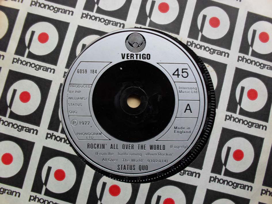 Status Quo Rockin All Over The World 1977