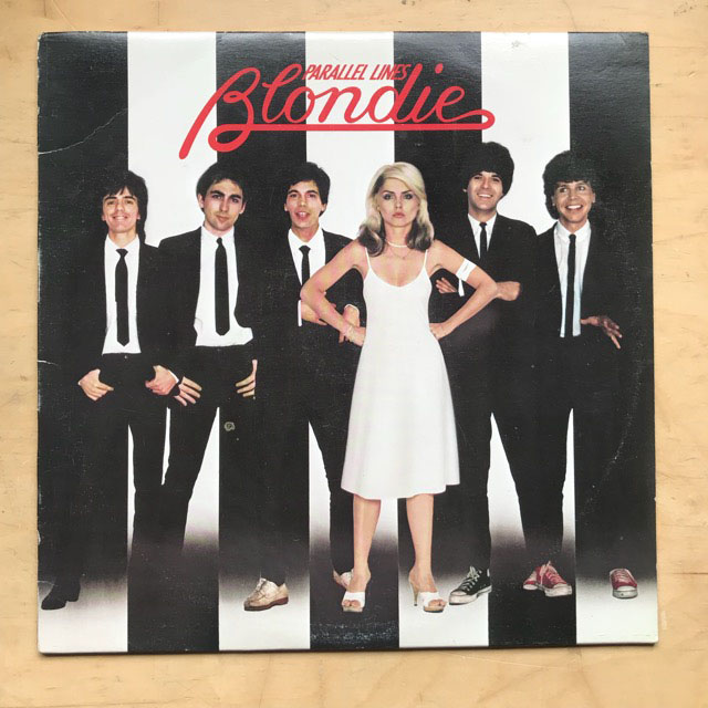 Framed Blondie - Parallel Lines - Vinyl Album Art