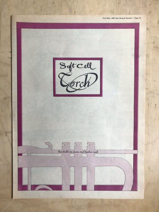 Torch by Soft Cell, Poster / Display with rockofages Ref3105800477