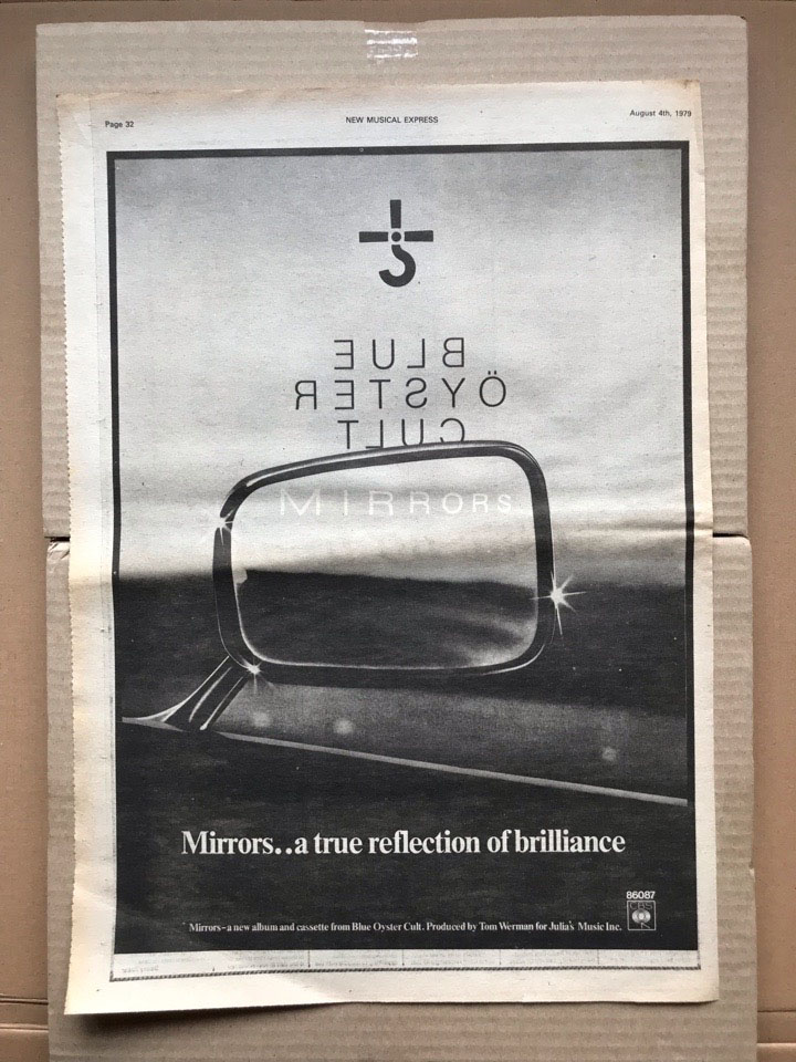 Blue Öyster Cult Mirrors (Vinyl Records, LP, CD) on CDandLP