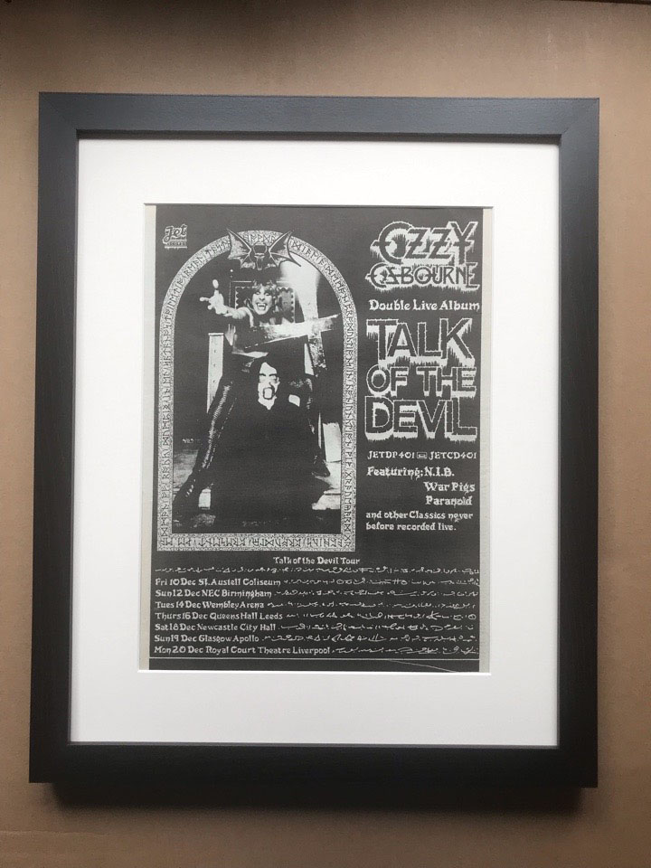 ozzy osbourne talk of the devil cd