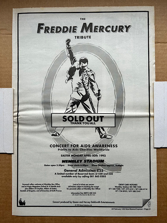 Queen Freddie mercury tribute (Vinyl Records, LP, CD) on CDandLP