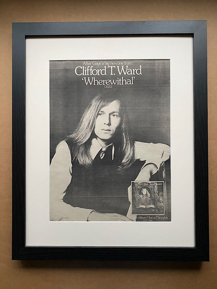 CLIFFORD T. WARD - WHEREWITHALL(FRAMED) - Poster / Affiche