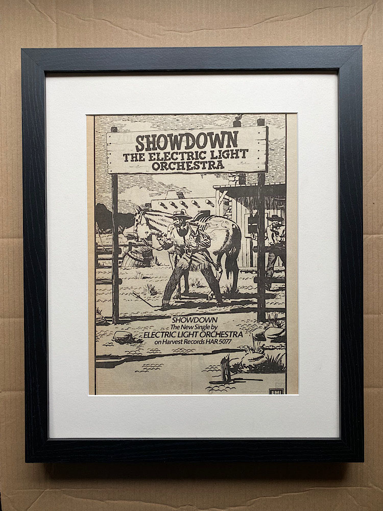 ELO - SHOWDOWN (FRAMED) - Poster / Affiche