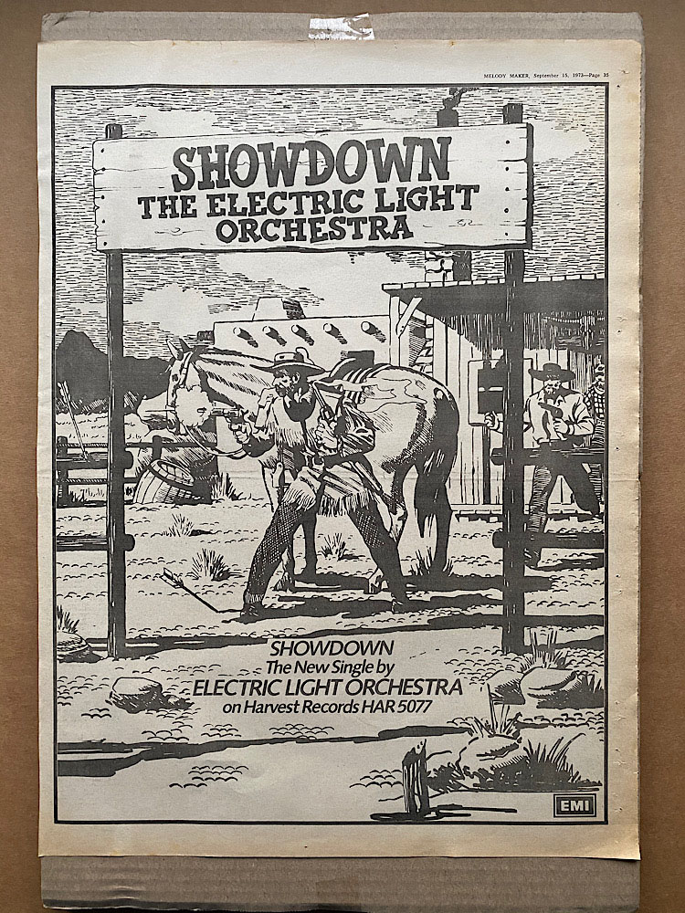 ELO - SHOWDOWN - Poster / Affiche