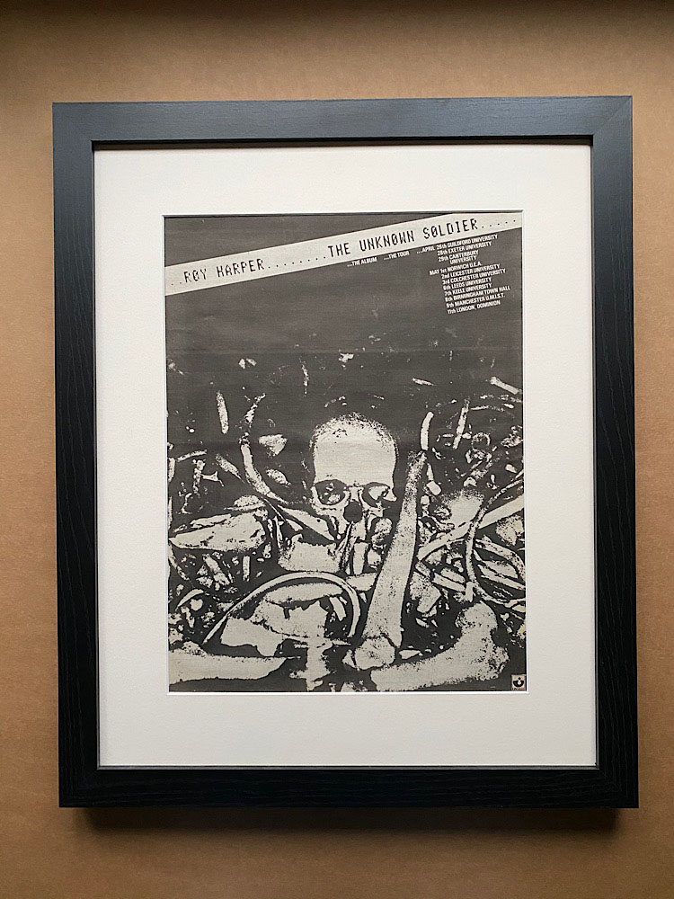 ROY HARPER - UNKNOWN SOLDIER (B)(FRAMED) - Poster / Display