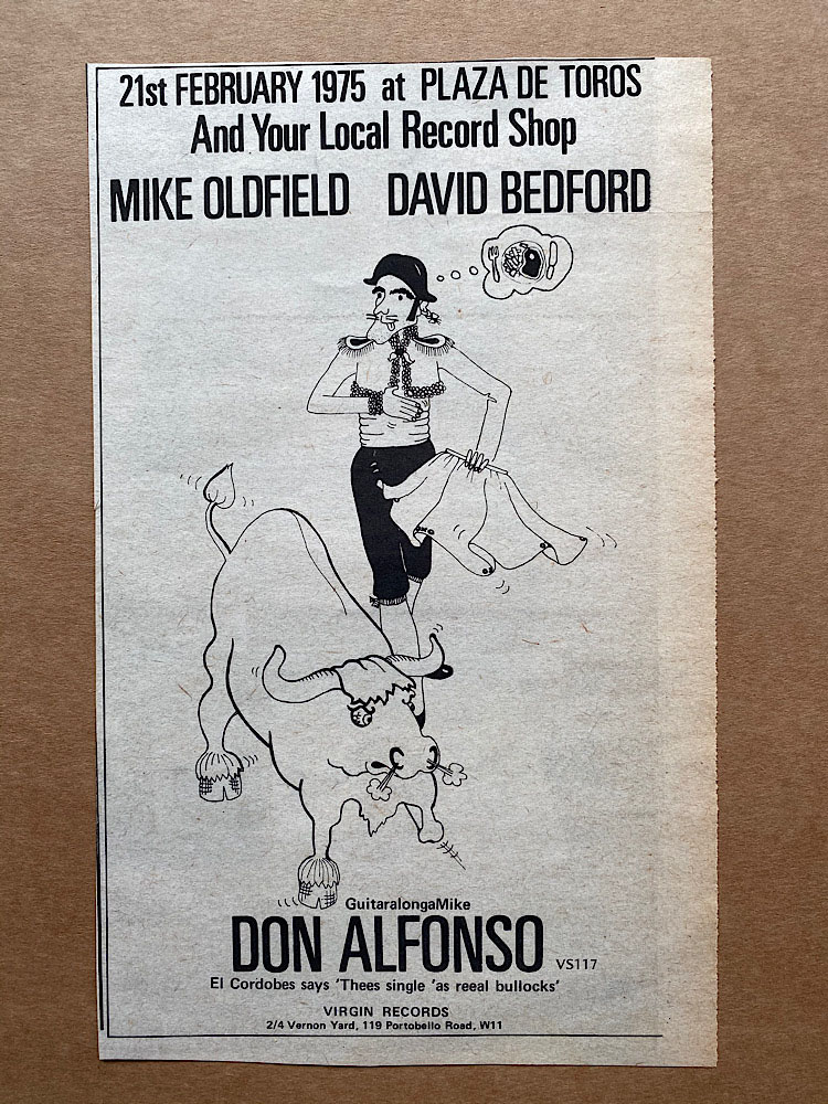 MIKE OLDFIELD - DON ALFONSO - Autres
