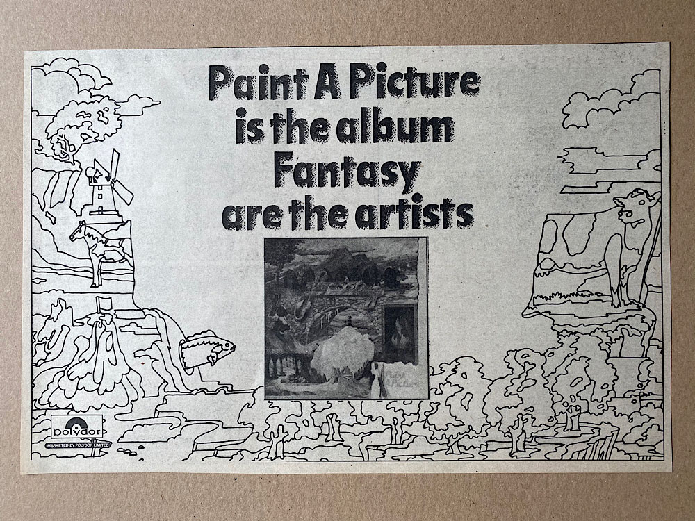 Fantasy Paint a picture (Vinyl Records, LP, CD) on CDandLP