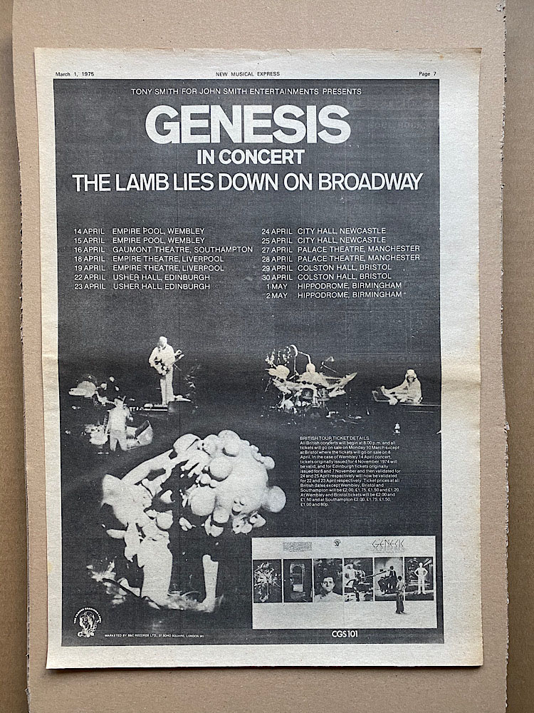 Page 3 Genesis Lamb lies down on broadway (Vinyl Records, LP, CD) Page 3 Genesis Lamb lies down on broadway (Vinyl Records, LP, CD)